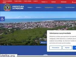Sites similar to mucuri.ba.gov.br