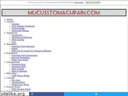 Sites similar to mucusstomachpain.com