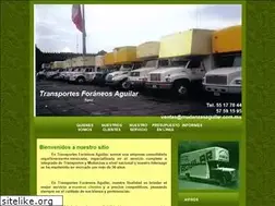 Sites similar to mudanzasaguilar.com.mx