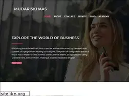 Sites similar to mudariskhaas.com