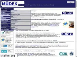 Sites similar to mudek.org.tr