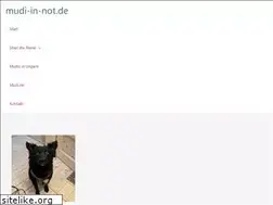 Sites similar to mudi-in-not.de
