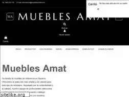 Sites similar to mueblesamat.com