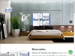 Sites similar to mueblesgaleriasanmiguel.com