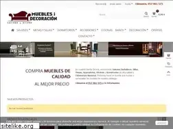 Sites similar to mueblesidecoracion.com