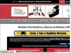 Sites similar to mueblesparaesteticas.com.mx