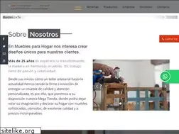 Sites similar to mueblesparahogar.com