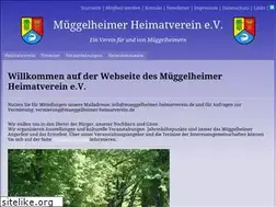 Sites similar to mueggelheimer-heimatverein.de