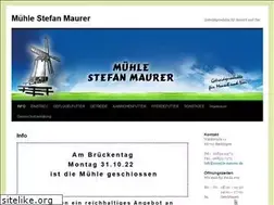 Sites similar to muehle-maurer.de