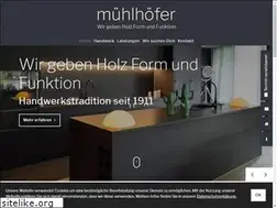 Sites similar to muehlhoefer-schreinerei.de