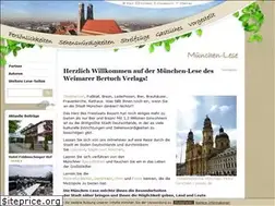 Sites similar to muenchen-lese.de