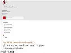 Sites similar to muenchener-anwaltverein.de