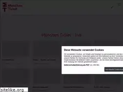 Sites similar to muenchenticket.net
