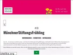 Sites similar to muenchnerstiftungsfruehling.de