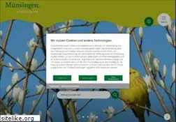 Sites similar to muensingen.de