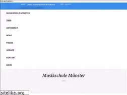Sites similar to muenster-musikschule.de