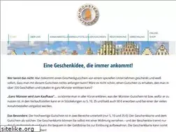 Sites similar to muenstergutschein.de