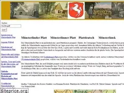 Sites similar to muensterlaender-platt.de