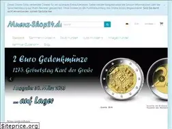 Sites similar to muenz-shop24.de