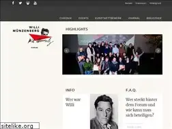 Sites similar to muenzenbergforum.de