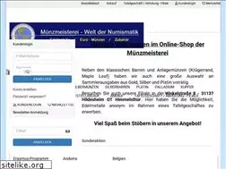Sites similar to muenzmeisterei.de
