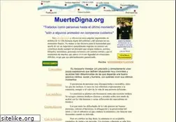 Sites similar to muertedigna.org