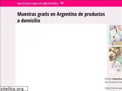Sites similar to muestrasgratisargentina.com