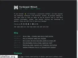 Sites similar to muetsch.io