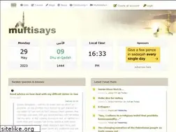 Sites similar to muftisays.com