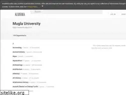 Sites similar to mugla.academia.edu