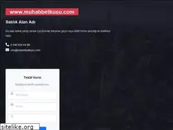 Sites similar to muhabbetkusu.com