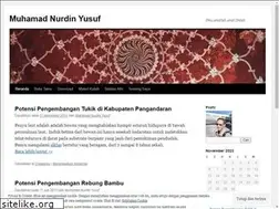 Sites similar to muhamadnurdinyusuf.wordpress.com