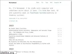 Sites similar to muhammadraza.me