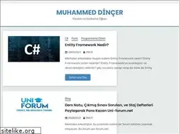 Sites similar to muhammeddincer.com