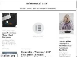 Sites similar to muhammetaliuslu.com