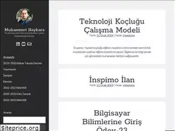 Sites similar to muhammetbaykara.com