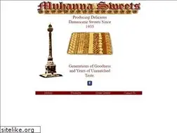 Sites similar to muhannasweets.com