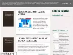 Sites similar to muhasebebil.blogspot.com