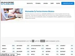 Sites similar to muhasebeisilanlari.com