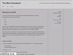 Sites similar to muirsandwich.com