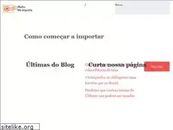 Sites similar to muitomeimporta.com.br