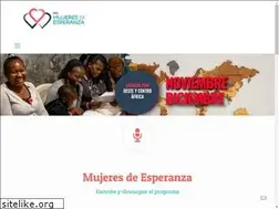 Sites similar to mujeresdeesperanza.org