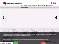 Sites similar to mujeresenigualdad.com