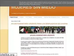 Sites similar to mujeressinmiedo.blogspot.com
