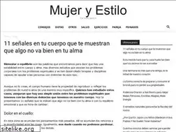 Sites similar to mujeryestilo.com