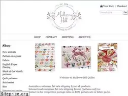 Sites similar to mulberryhillquilts.com