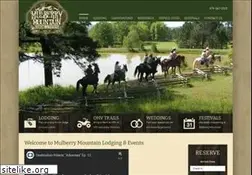 Sites similar to mulberrymountainlodge.com