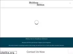 Sites similar to muldoonbritton.com