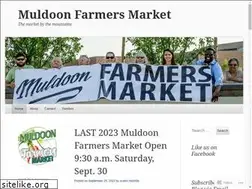 Sites similar to muldoonfarmersmarket.org
