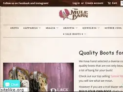 Sites similar to mulebarnboutique.com